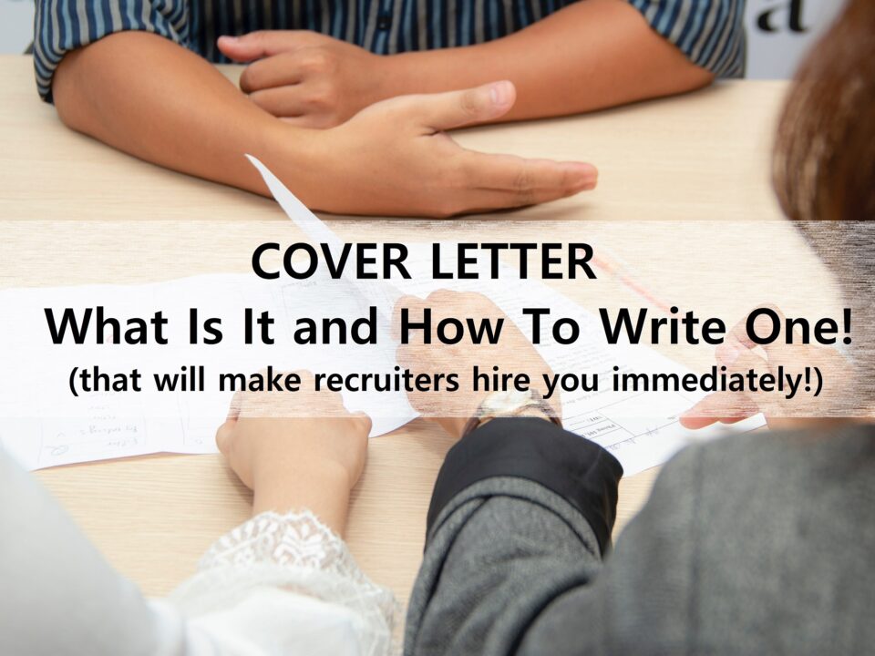Cover Letter Sample
